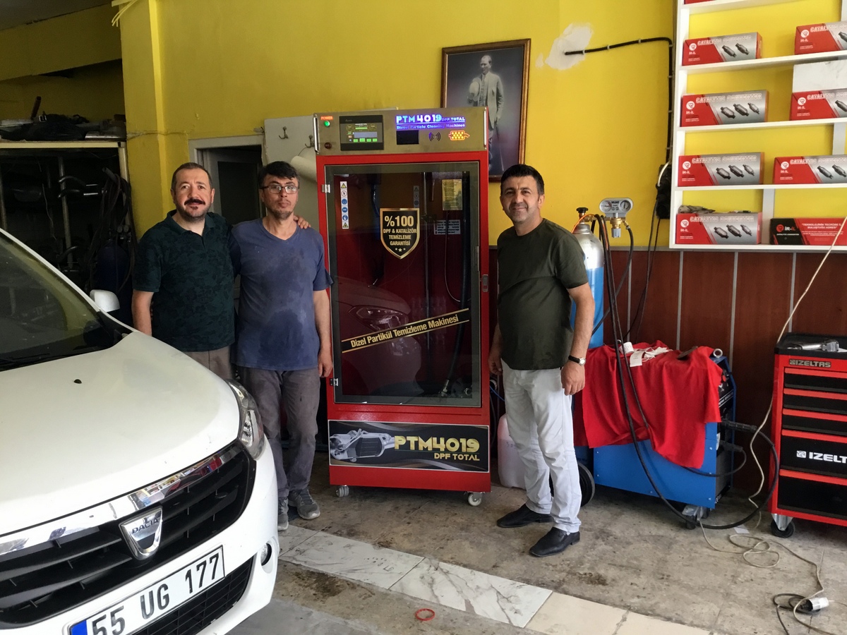 Egzozcu Adem Ercan Samsun DPF Partikül Temizleme